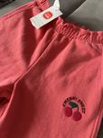 Dres spodnie dresowe Smyk Sweet Chery różowe 104