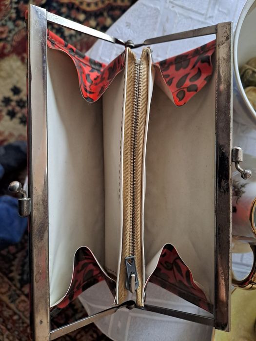 Portfel damski PRL vintage