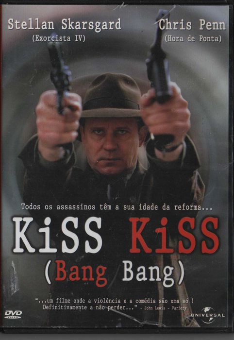 Dvd Kiss Kiss (Bang Bang) - thriller - Stellan Skarsgard/ Chris Penn