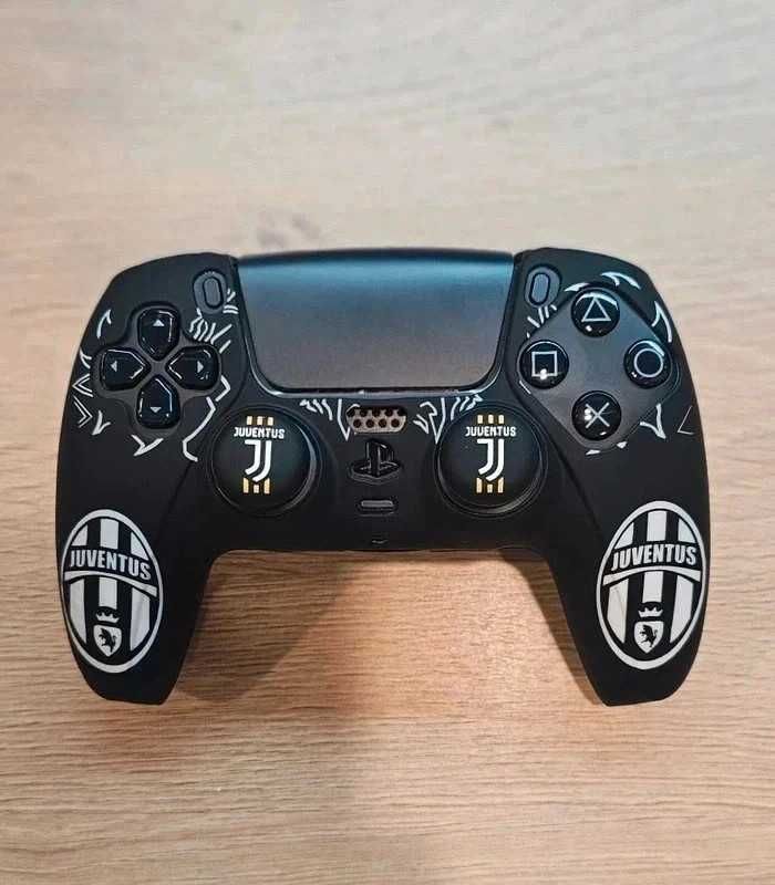 Silikonowe etui antypoślizgowe kontroler pad Playstation Juventus FC