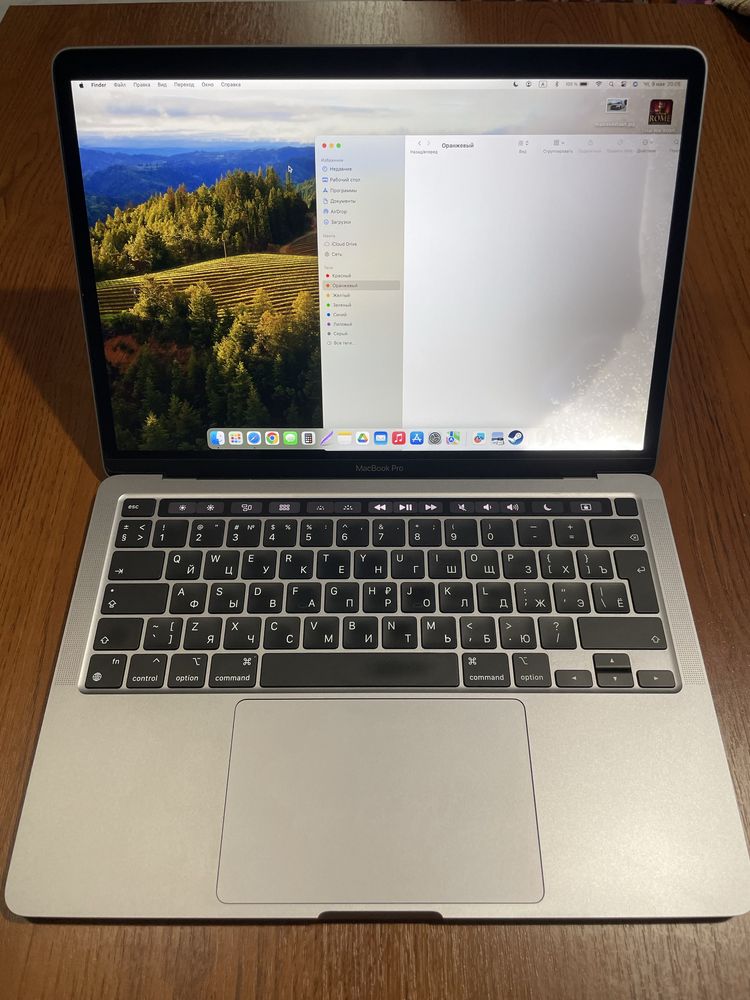 MacBook Pro 13 M1/8GB/256GB SSD (Space Grey) (MYD82) , 2020 року