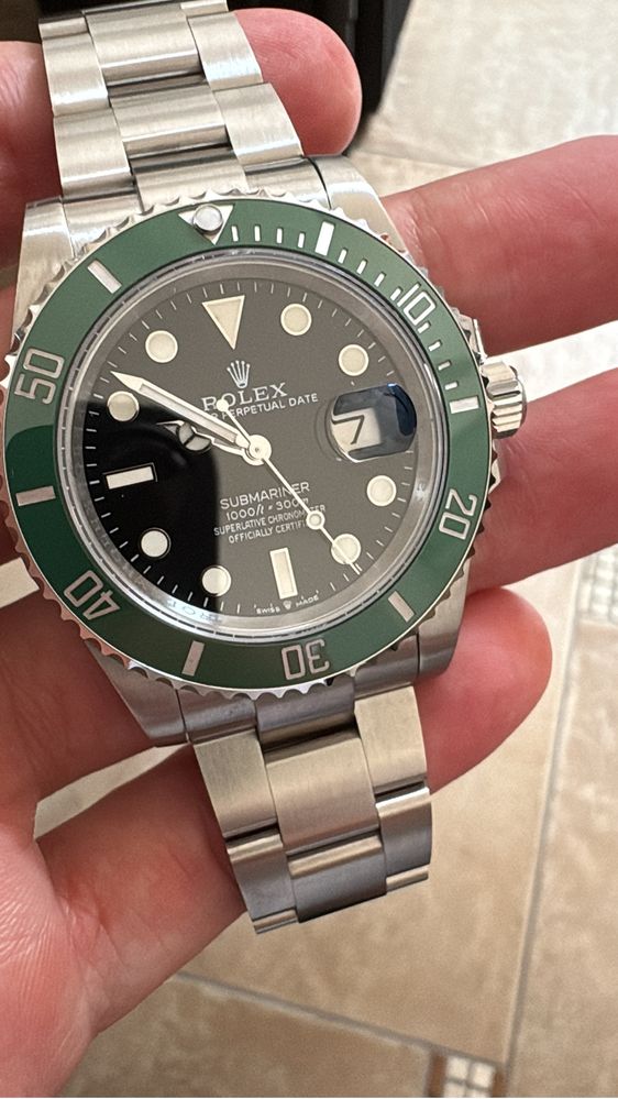 zegarek submariner clean
