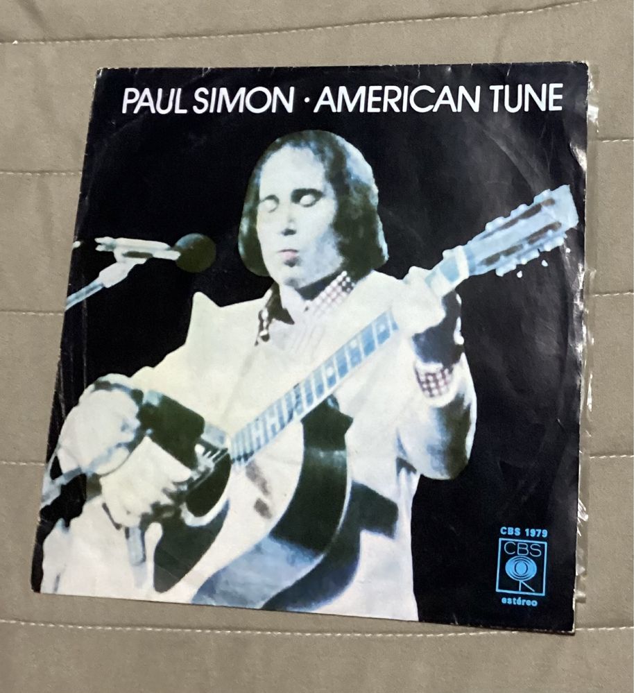 Single Paul Simon American Tune Portugal 1973