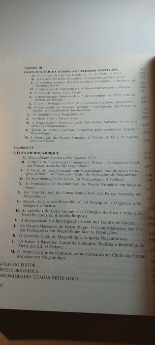 Guerra e Política - Kaúlza de Arriaga