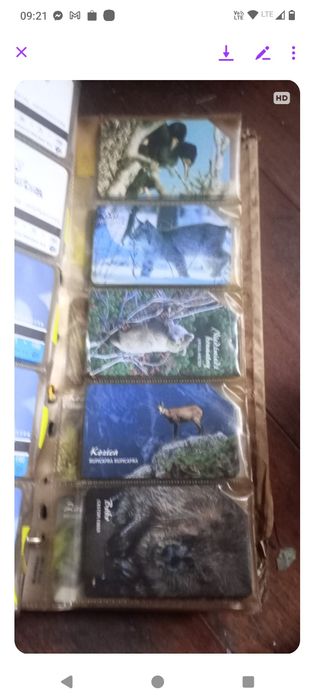 Stare karty telefoniczne Polska