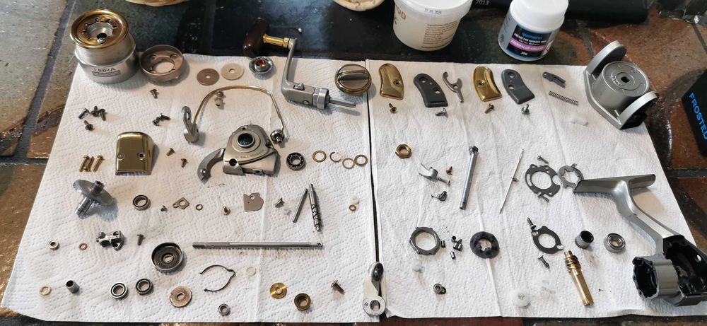 Serwis kołowrotka wedkarskiego