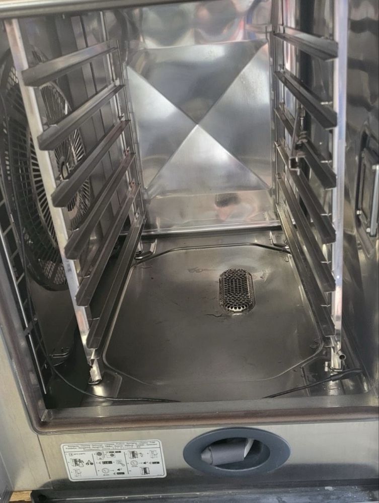 Piec Rational CMP 61 gazowy propan butan , stan Top konwekcyjno parowy
