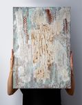 Obraz na ścianę strukturalny wabi-sabi „Małe ciche kawałki”