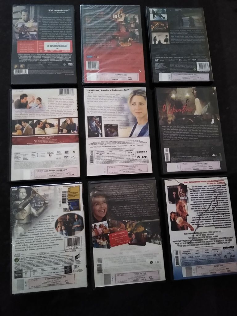 DVDs diversos clássicos