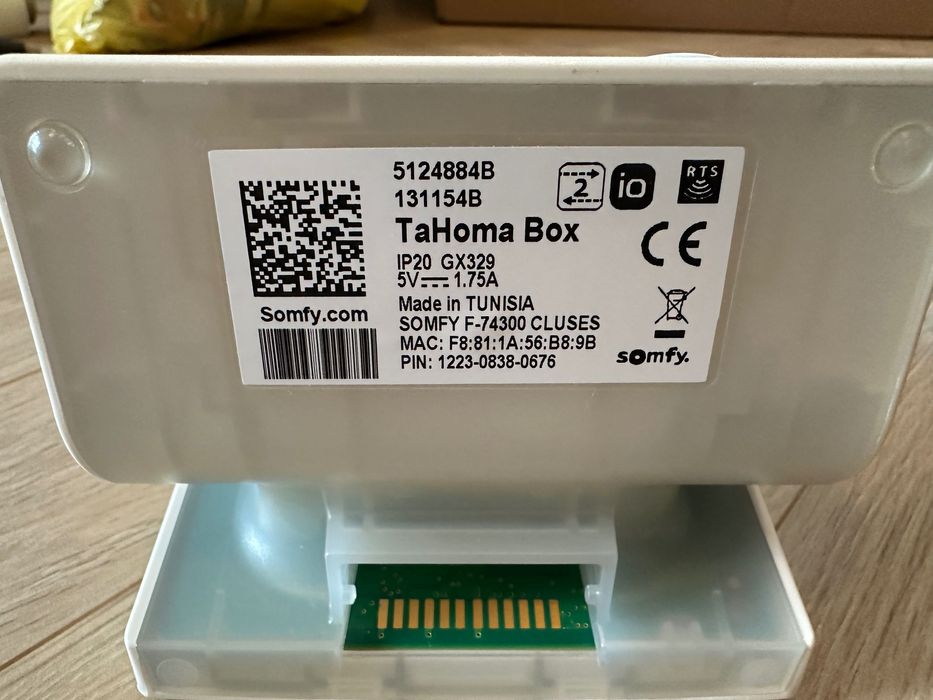 Somfy TaHoma Box GX329 centrala sterująca