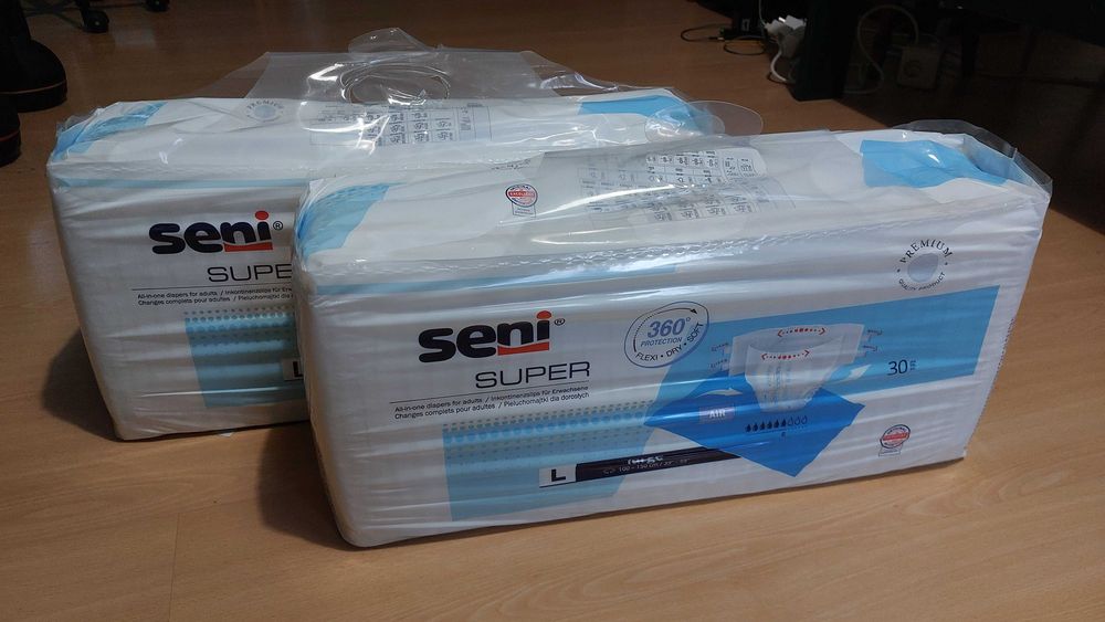 Pampersy pieluchomajtki dla dorosłych 30szt. rozmiar L