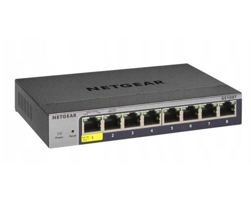 Switch NETGEAR GS108T-300PES funkcja zarządzania w chmurze