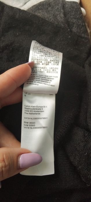 Sweter cienki Calvin Klein rozm. S