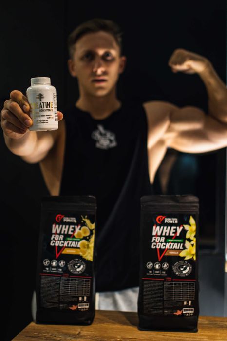 Набір на масу / гейнер / креатин / вітаміни / шейкер | topprot.ua