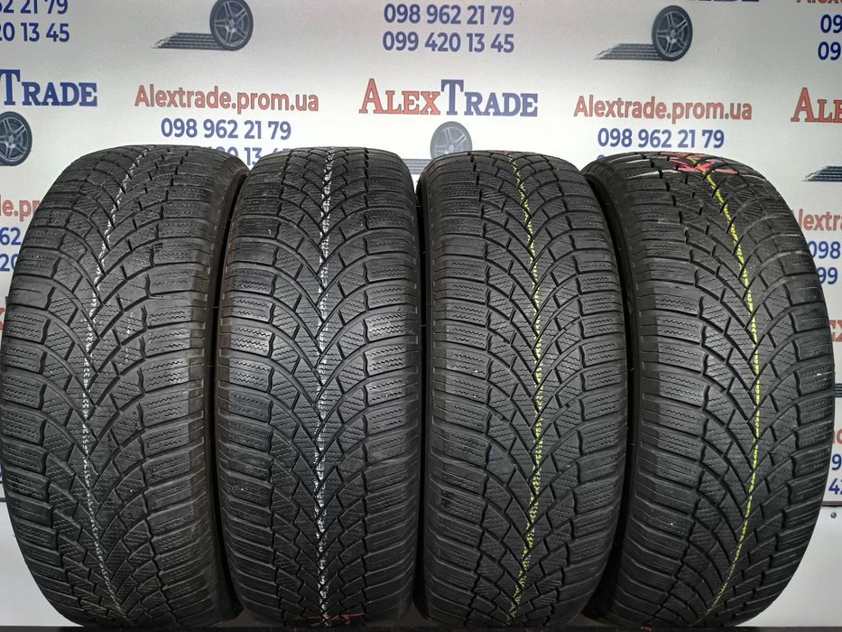 4 шт. 205/55 R16 Bridgestone Blizzak LM005 зимові шини б/у, 6 мм