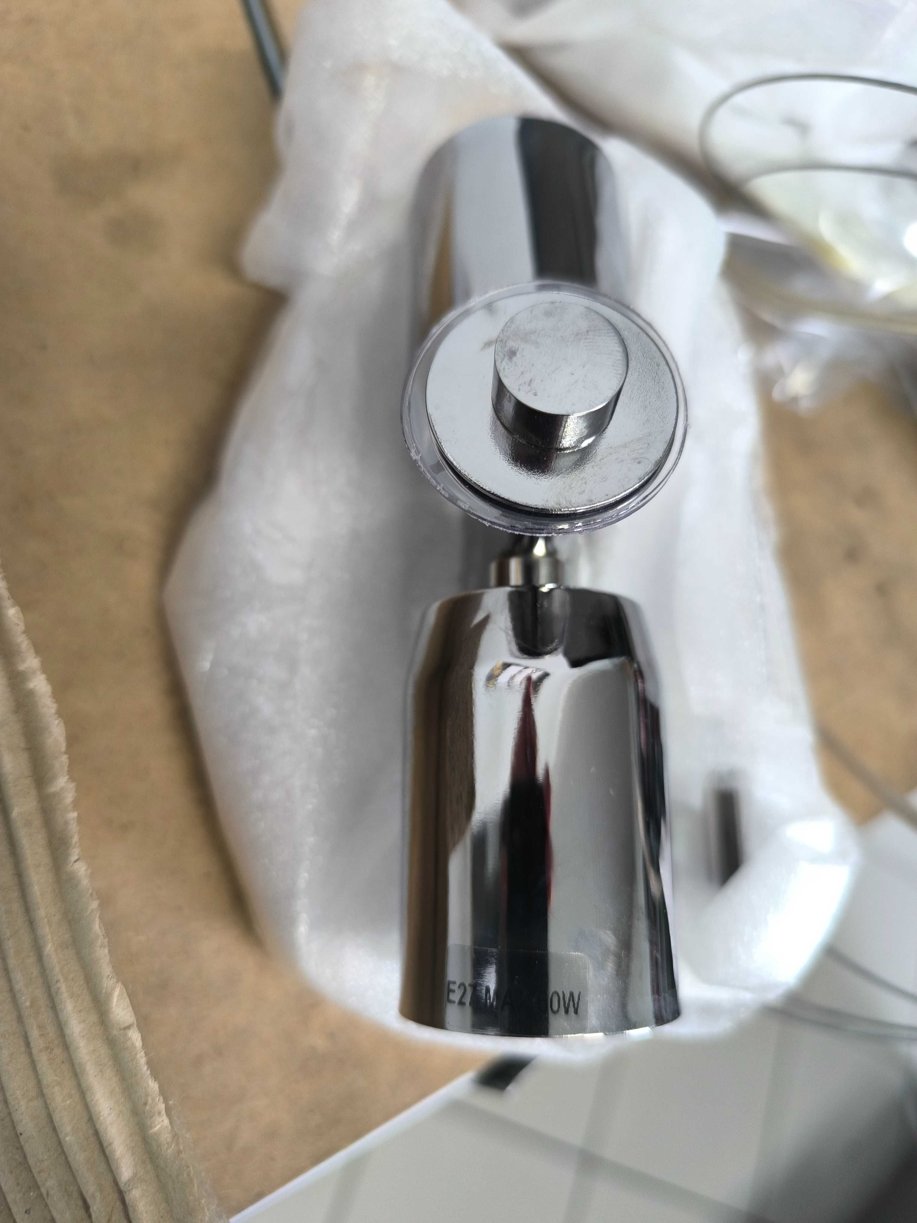 Lampa wisząca ALFA 14404 DROS ze szklanym kloszem 2xe27 4szt.