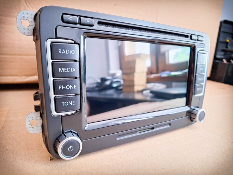 Radio RNS 510 LED VW Jetta Passat Golf Touran Tiguan Polo KOD, MAPY,GW