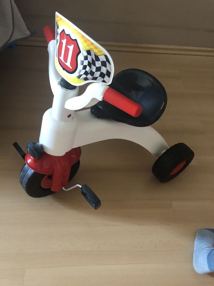 Rowerek trójkołowy dziecięcy 2w1 biegowy plus pedały