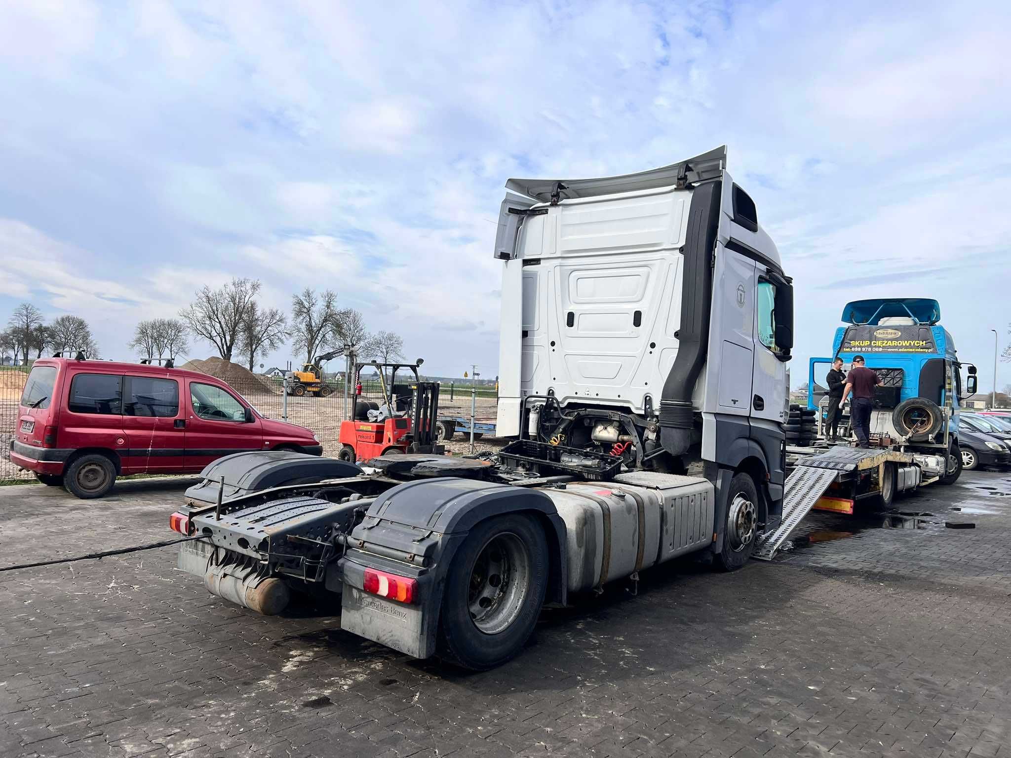 Części do Mercedes Actros MP4 2012r Euro 5