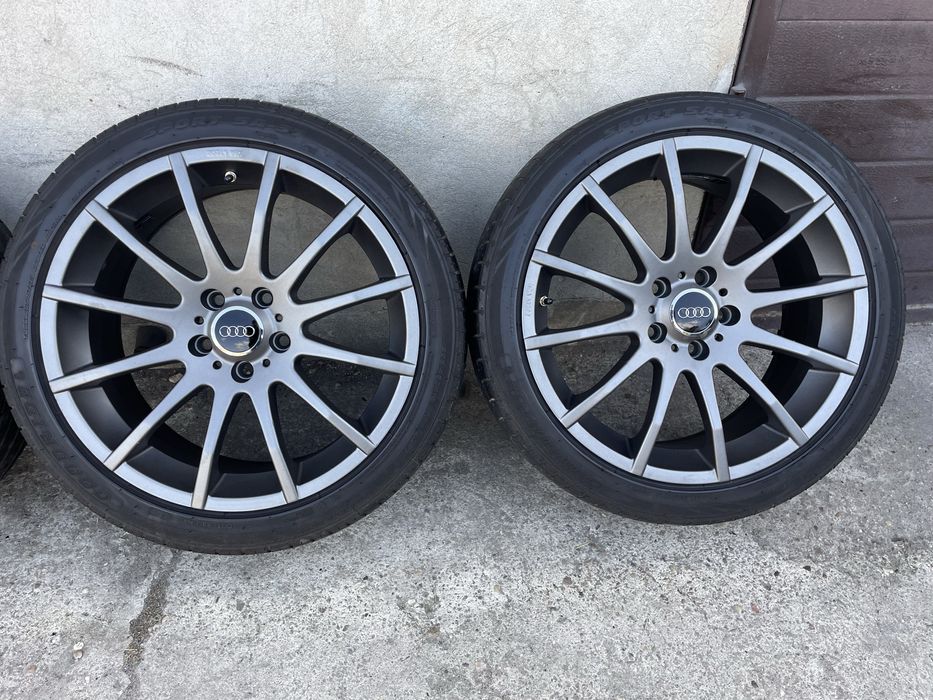 (55)Koła, Felgi 5x112 18” Grafitowe, Audi, Volkswagen, Mercedes
