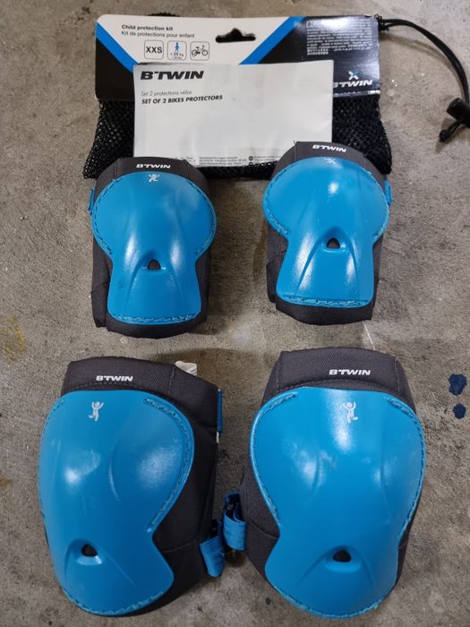 Kit proteção criança BTWIN ciclismo