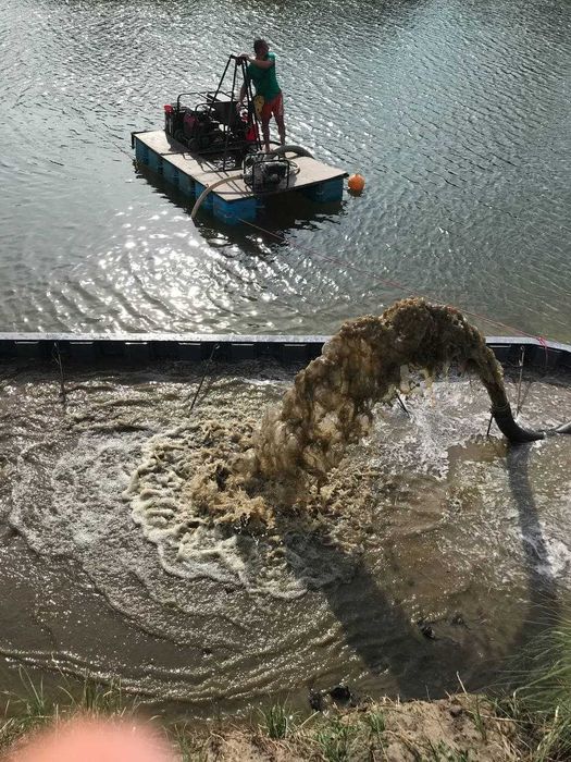 Земснаряд, мини земснаряд, электрический земснаряд, гидронамыв песка