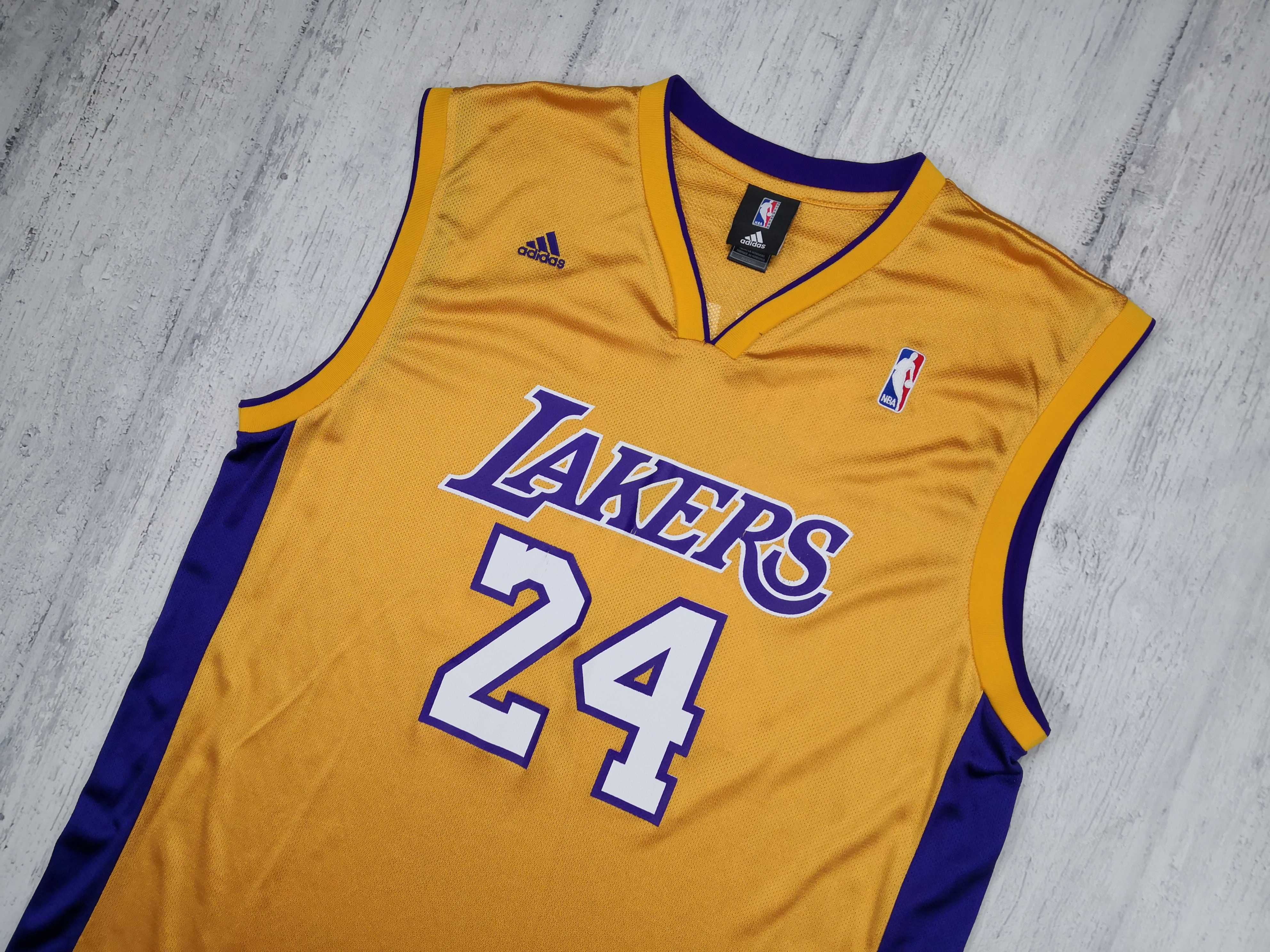 Adidas Los Angeles Lakers 24 Kobe Bryant XL koszulka kolekcjonerska