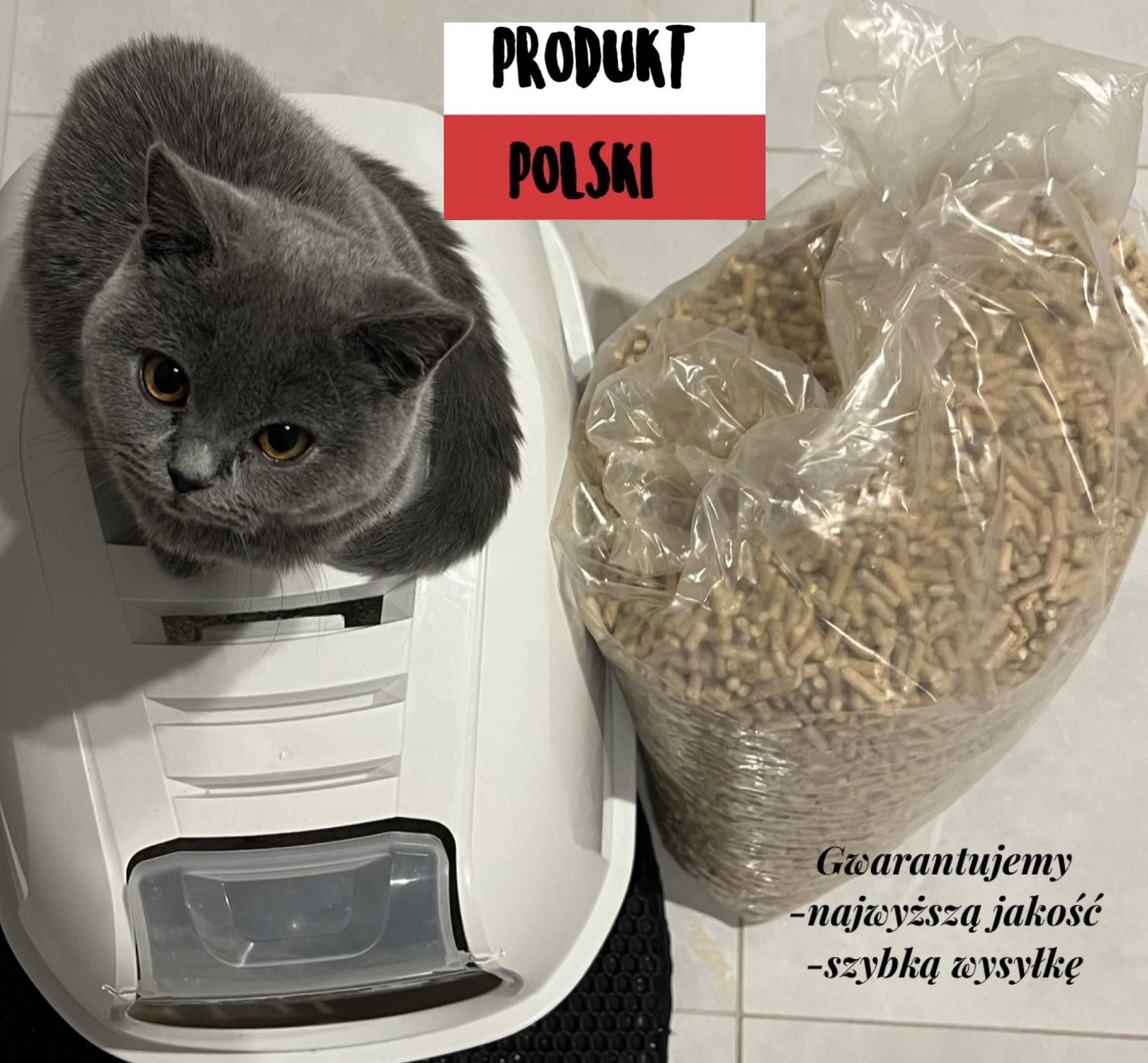 Żwirek pellet 15 kg