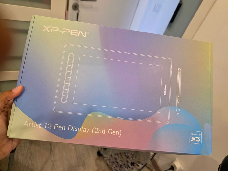 Mesa digitalizadora, a XP-PEN Artist 12 Pen Display (2ª Geração).