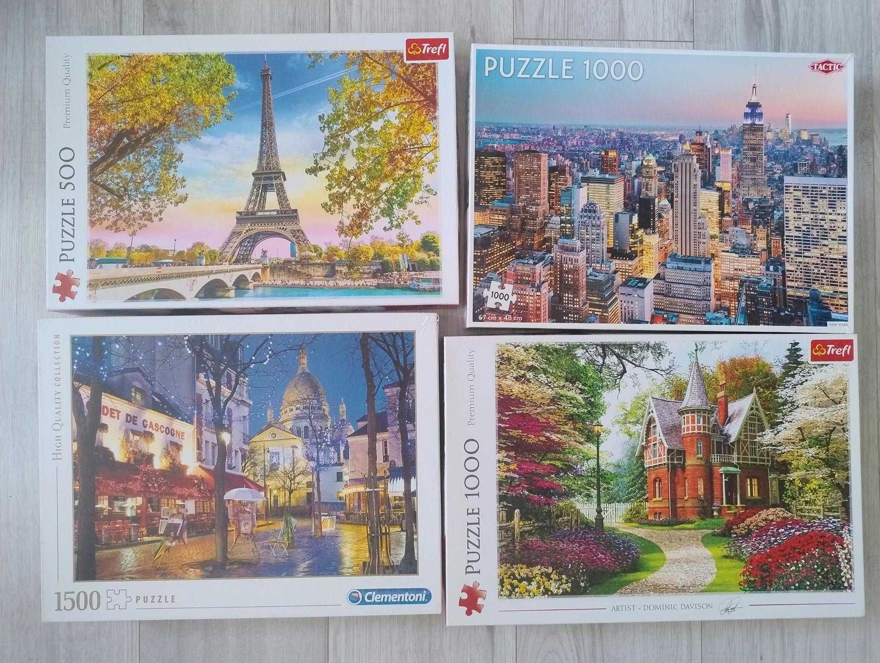 Puzzle, rożne rodzaje