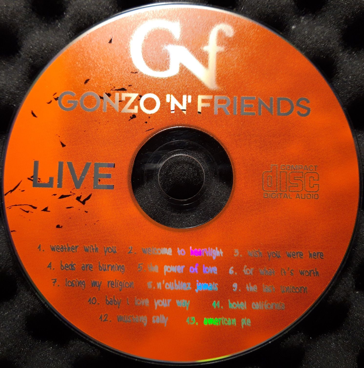 Gonzo 'N' Friends - Live (CD, 1998, AUTOGRAF?)