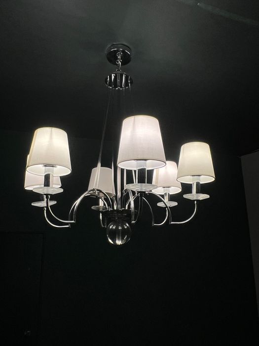 Люстра на стелю з 5 лампами