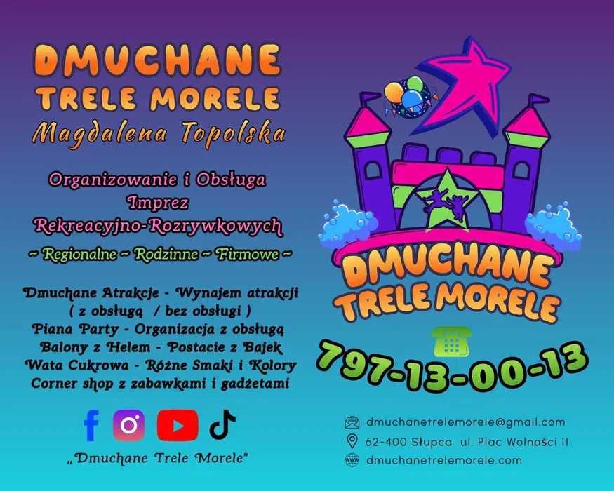 Wynajem Dmuchańca, Piana Party, Bańki, Karaoke, ZAPRASZAMY!