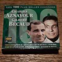 Charles Aznavour  De Gilbert Bécaud - 4 Cd