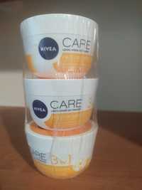 Nivea Care 3 w 1 lekki krem przeciwzmarszczkowy