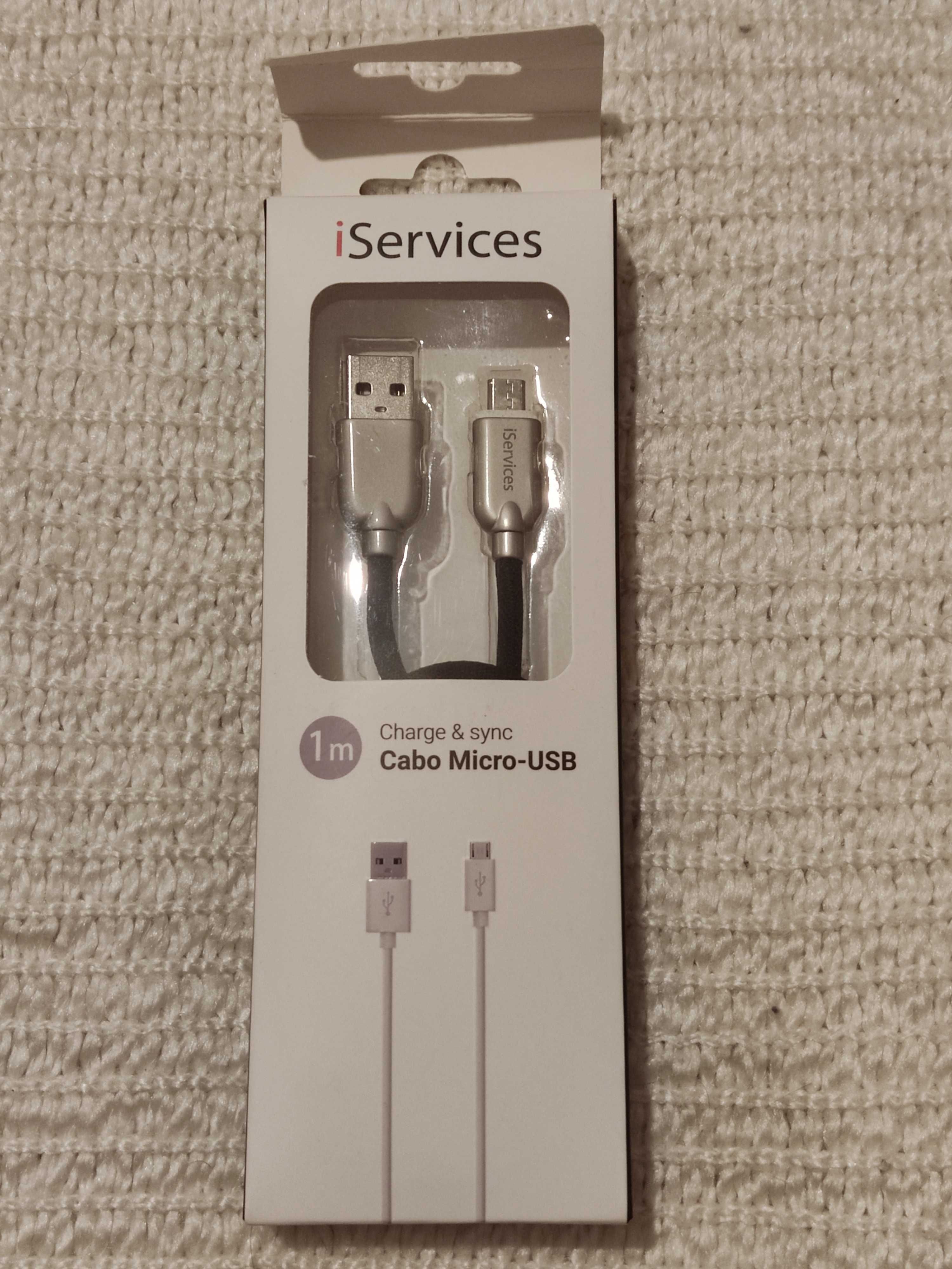 Cabo micro USB novo