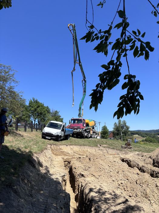 Uslugi mini koparka 3 t 6 t