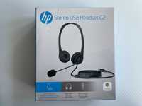 HP Stereo USB Headset G2 Słuchawki przewodowe