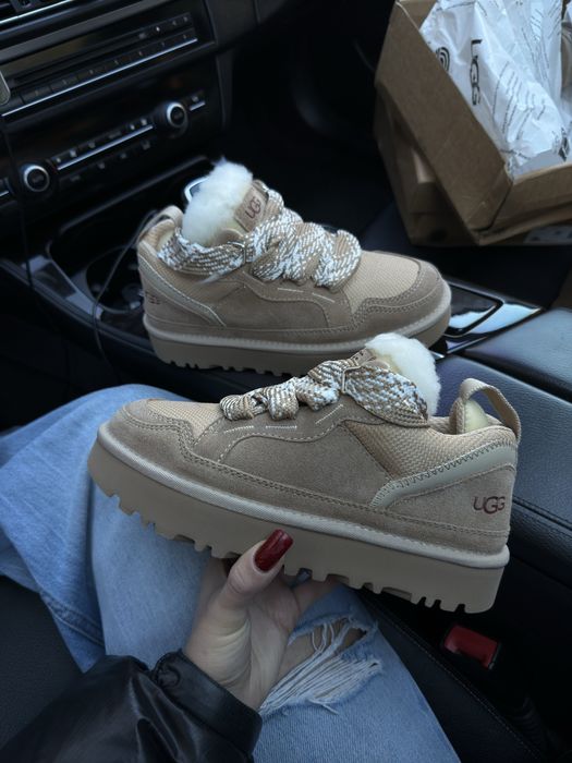 Зимові жіночі уги UGG Lowmel хутро Tasman натуральне