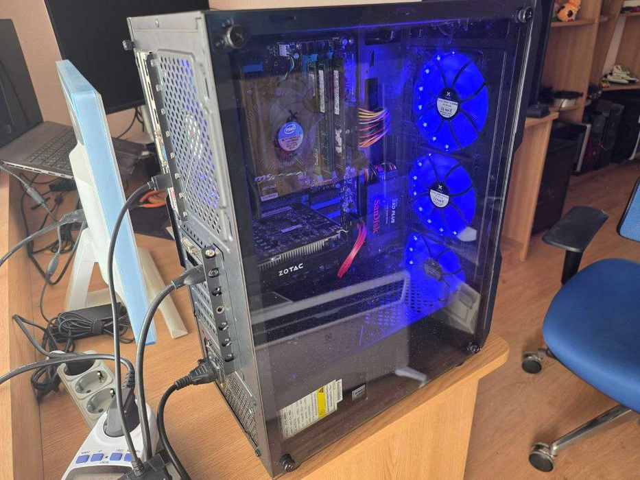 Ігровий пк i5 4ядра 3.7GHz + GTX 1050TI OC 4Gb + 12GB DDR3 + SSD + HDD
