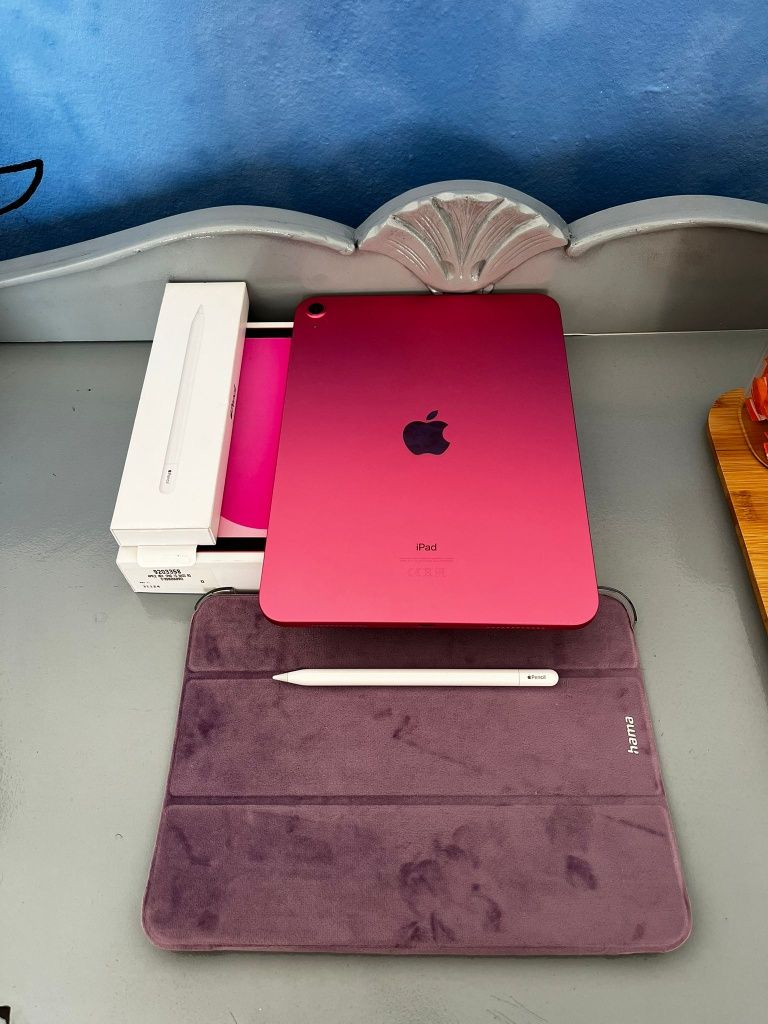 Ipad 10.9 Rosa como novo