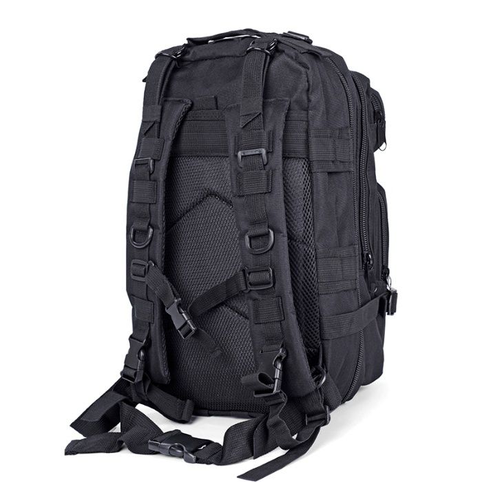 Mochila Militar 30l - Tactical Backpack - Preto - ARTIGO NOVO