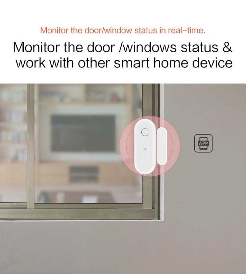 Sensor Movimento WiFi * Porta / Janela * Tuya *  Alexa Google Home