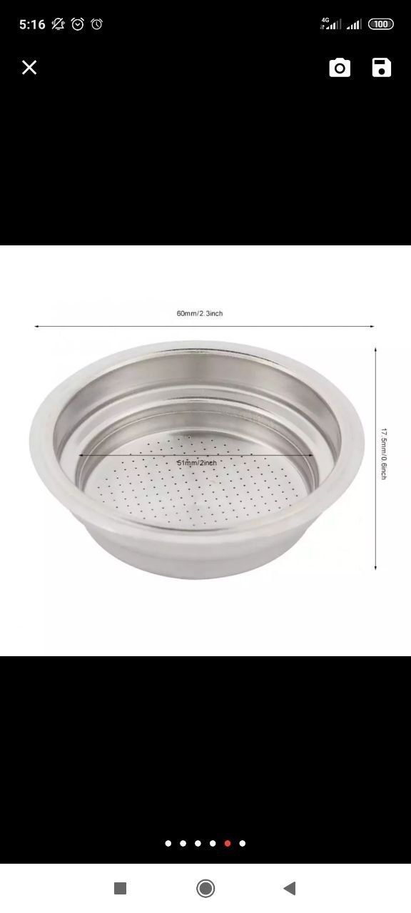 Сито кввоварки  zelmer 1cup