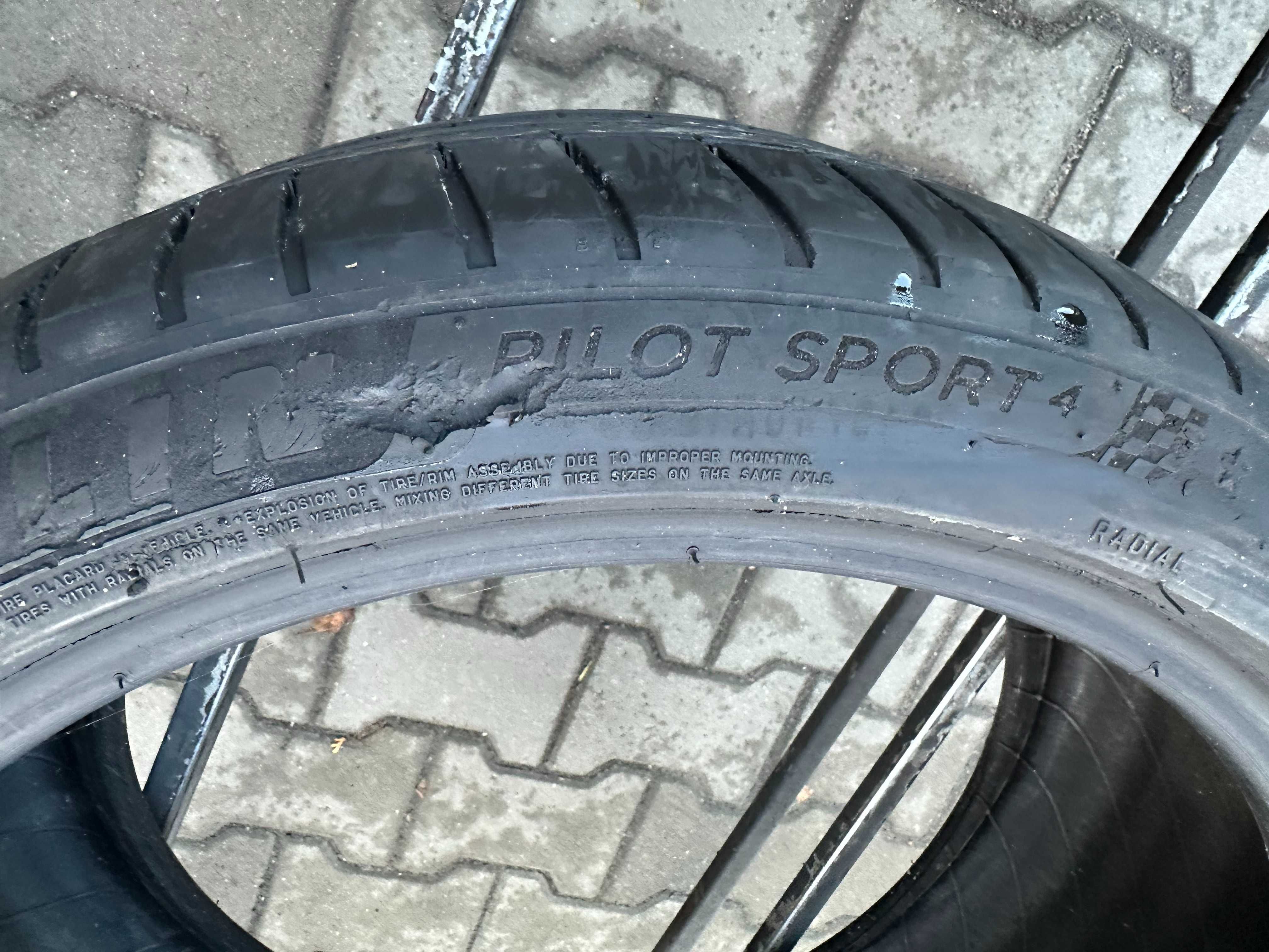 245/40r19 Michelin pilot sport 4 / para 2szt