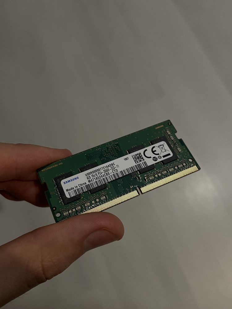 Озу samsung ddr4 2666 4gb для ноутбука