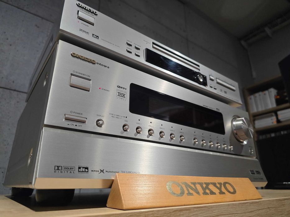 Onkyo Integra TX-DS989 amplituner + Onkyo DV-SP503E SACD, DVD, Zestaw