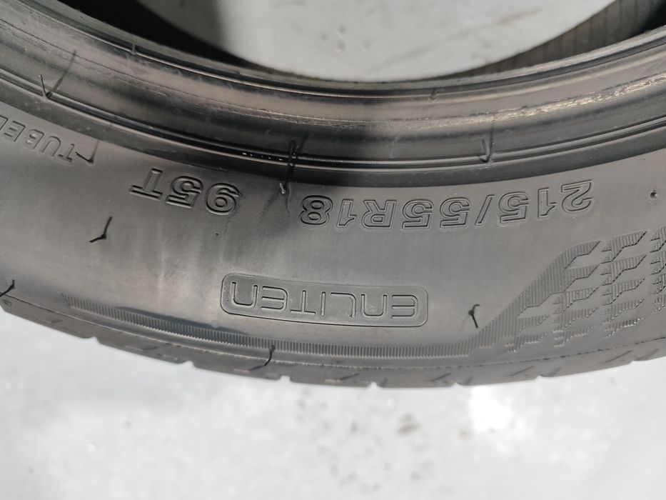 2 pneus semi novos 215-55R18 Bridgestone - Oferta dos portes