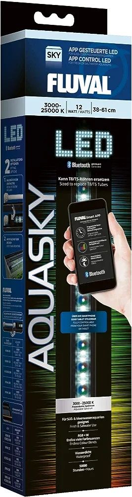 Fluval AquaSky , oświetlenie LED do akwariów słodkowodnych, 38 – 61