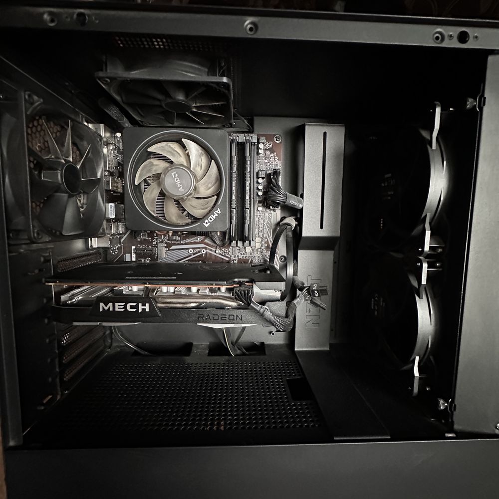 Як новий! ПК компʼютер RYZEN 7 3700X & RX 6600 XT (як 3060TI) NZXT